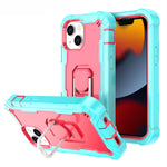 Custodia antiurto 3 strati con supporto per iPhone 13 mini