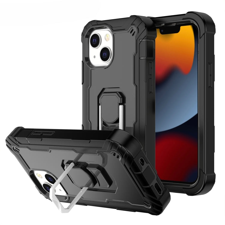 Custodia antiurto 3 strati con supporto per iPhone 13 mini