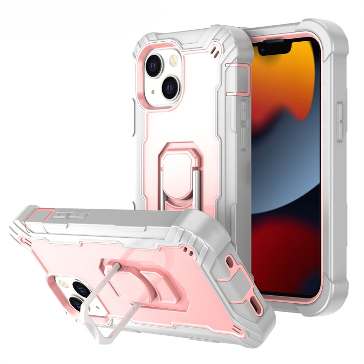 Custodia antiurto 3 strati con supporto per iPhone 13 mini