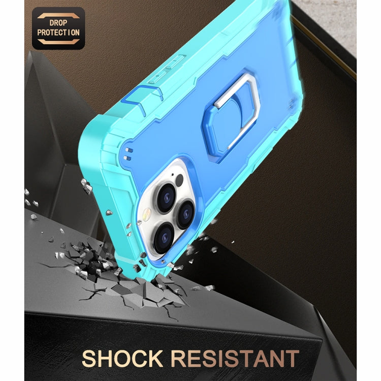 Custodia protettiva antiurto 3 strati con supporto per iPhone 13