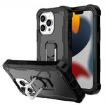 Custodia protettiva antiurto 3 strati con supporto per iPhone 13