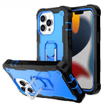 Custodia protettiva antiurto 3 strati con supporto per iPhone 13