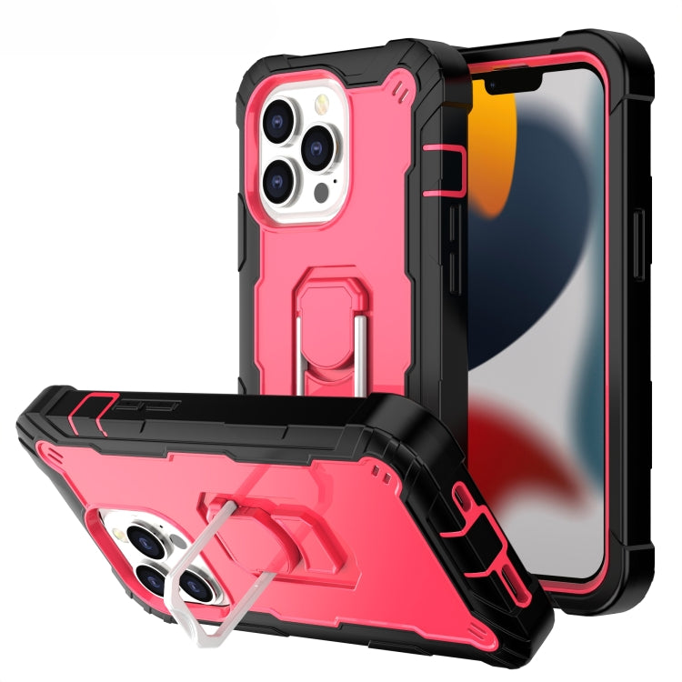 Custodia protettiva antiurto 3 strati con supporto per iPhone 13
