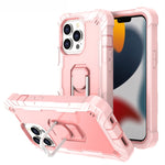 Custodia protettiva antiurto 3 strati con supporto per iPhone 13