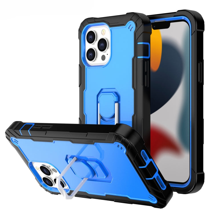 Custodia protettiva antiurto 3 strati con supporto per iPhone 13