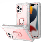 Custodia protettiva antiurto 3 strati con supporto per iPhone 13