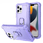 Custodia protettiva antiurto 3 strati con supporto per iPhone 13