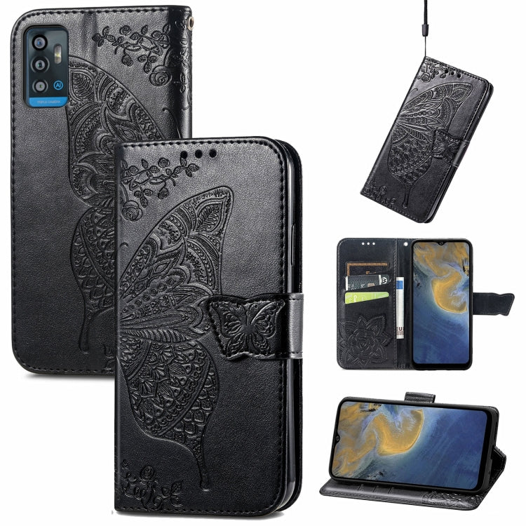 Custodia portafoglio in pelle per ZTE Blade A71