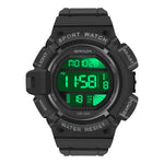 SANDA 2106 LED Display Digitale Sveglia Luminosa Orologio Sportivo da Uomo per Sport all'Aria Aperta