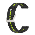 Cinturino di ricambio per cinturino in silicone con foro colorato universale, 22mm, 20mm