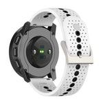 Cinturino di ricambio per cinturino in silicone con foro colorato universale, For Suunto 9 Peak