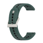 Cinturino di ricambio per cinturino in silicone con foro colorato universale, For Suunto 9 Peak