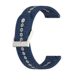 Cinturino di ricambio per cinturino in silicone con foro colorato universale, For Suunto 9 Peak