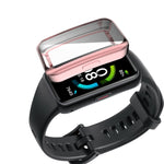 Custodia protettiva galvanica in TPU a copertura totale, For Huawei Band 6 / 6 Pro / Honor Band 6