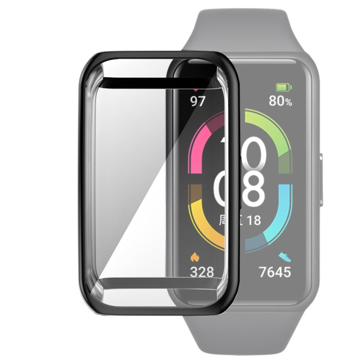 Custodia protettiva galvanica in TPU a copertura totale, For Huawei Band 6 / 6 Pro / Honor Band 6