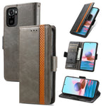Custodia portafoglio in pelle PU per Xiaomi Redmi 10
