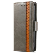 CustodiaNeo Business Custodia in pelle PU con doppia fibbia magnetica con giunzione orizzontale con supporto, slot per carte e portafoglio, For Xiaomi Redmi Note 10, For Xiaomi Redmi Note 10 5G, For Xiaomi Redmi 10, For Xiaomi Redmi K40 Gaming