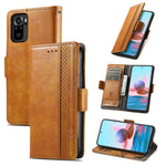 Custodia portafoglio in pelle PU per Xiaomi Redmi 10