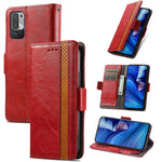 Custodia portafoglio in pelle PU per Xiaomi Redmi 10