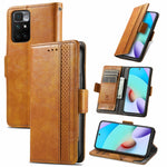 Custodia portafoglio in pelle PU per Xiaomi Redmi 10