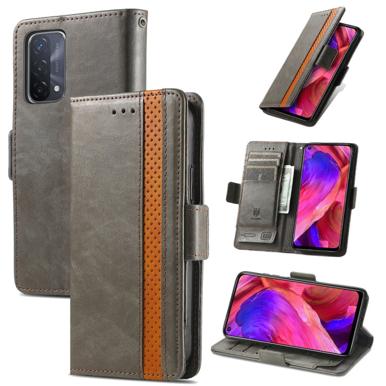 Custodia portafoglio in pelle PU con doppia fibbia per Galaxy A72
