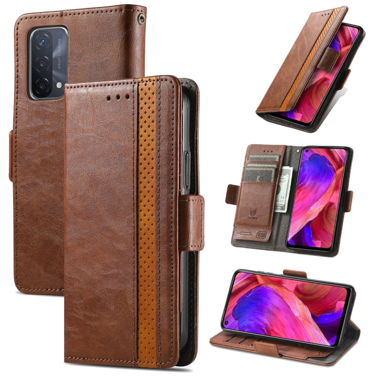 Custodia portafoglio in pelle PU con doppia fibbia per Galaxy A72