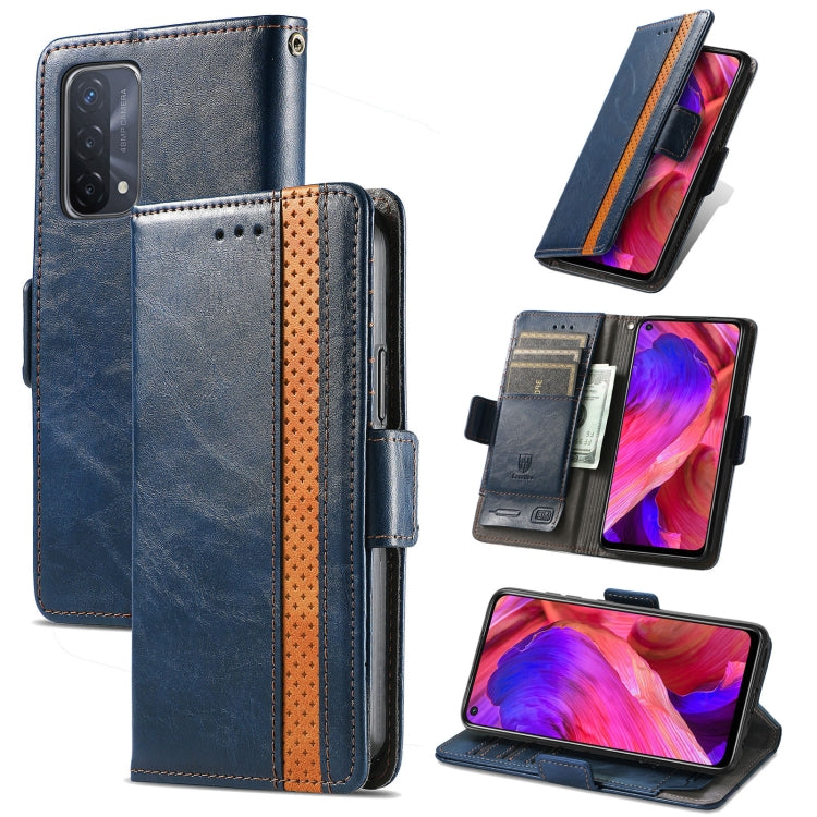 Custodia portafoglio in pelle PU con doppia fibbia per Galaxy A72