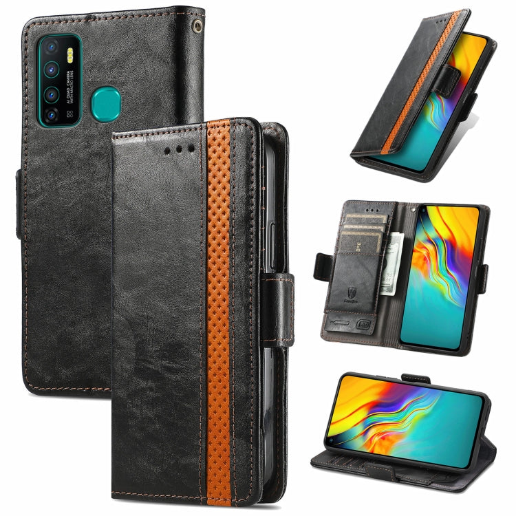 Custodia portafoglio in pelle PU con doppia fibbia per Galaxy A72