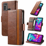 Custodia portafoglio in pelle PU con doppia fibbia per iPhone XR