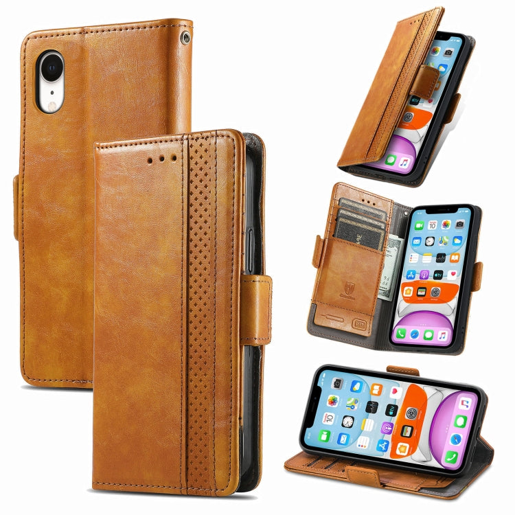Custodia portafoglio in pelle PU con doppia fibbia per iPhone XR