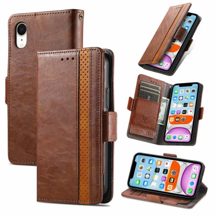 Custodia portafoglio in pelle PU con doppia fibbia per iPhone XR