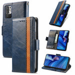 Custodia portafoglio in pelle PU con doppia fibbia per iPhone XR