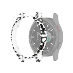 Custodia protettiva per PC scavata a mezza copertura, For Samsung Galaxy Watch4 Classic 42mm, For Samsung Galaxy Watch4 40mm