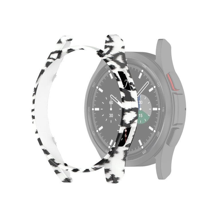 Custodia protettiva per PC scavata a mezza copertura, For Samsung Galaxy Watch4 Classic 42mm, For Samsung Galaxy Watch4 40mm