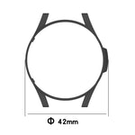 Custodia protettiva per PC scavata a mezza copertura, For Samsung Galaxy Watch4 Classic 42mm, For Samsung Galaxy Watch4 40mm
