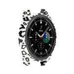 Custodia protettiva per PC scavata a mezza copertura, For Samsung Galaxy Watch4 Classic 42mm, For Samsung Galaxy Watch4 40mm