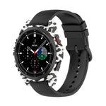 Custodia protettiva per PC scavata a mezza copertura, For Samsung Galaxy Watch4 Classic 42mm, For Samsung Galaxy Watch4 40mm