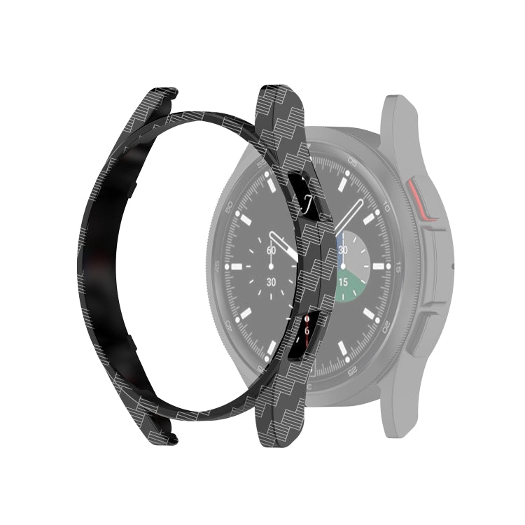 Custodia protettiva per PC scavata a mezza copertura, For Samsung Galaxy Watch4 Classic 42mm, For Samsung Galaxy Watch4 40mm