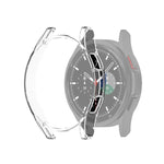 Custodia protettiva per PC scavata a mezza copertura, For Samsung Galaxy Watch4 Classic 42mm, For Samsung Galaxy Watch4 40mm