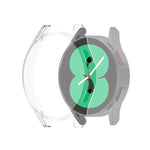 Custodia protettiva per PC scavata a mezza copertura, For Samsung Galaxy Watch4 Classic 42mm, For Samsung Galaxy Watch4 40mm