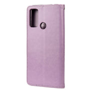 Custodia in pelle flip orizzontale con motivo floreale a farfalla con supporto, slot per schede e portafoglio, For Wiko Power U30, For Xiaomi Redmi 10