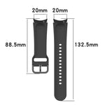 Cinturino di ricambio per cinturino con fibbia piatta in silicone, Flat Buckle