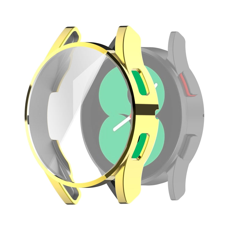 Custodia protettiva galvanica in TPU a copertura totale, For Samung Galaxy Watch4 40mm, For Samung Galaxy Watch4 44mm