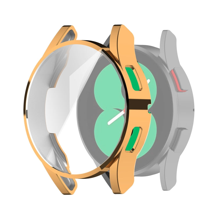 Custodia protettiva galvanica in TPU a copertura totale, For Samung Galaxy Watch4 40mm, For Samung Galaxy Watch4 44mm