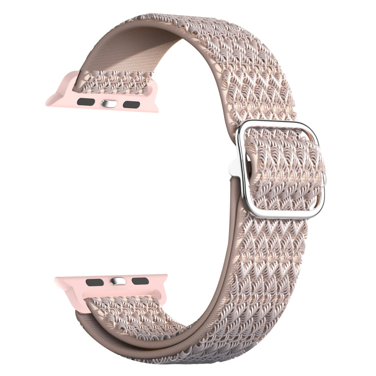 Cinturino elastico di ricambio con cinturino a trama rombica regolabile per la serie Apple Watch, 7 41mm / 6 & SE & 5 & 4 40mm / 3 & 2 & 1 38mm, 7 45mm / 6 & SE & 5 & 4 44mm / 3 & 2 & 1 42mm