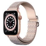 Cinturino elastico di ricambio con cinturino a trama rombica regolabile per la serie Apple Watch, 7 41mm / 6 & SE & 5 & 4 40mm / 3 & 2 & 1 38mm, 7 45mm / 6 & SE & 5 & 4 44mm / 3 & 2 & 1 42mm