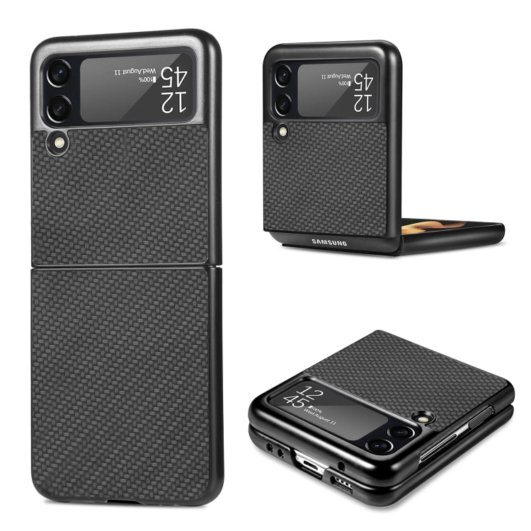 Custodia protettiva per PC sottile con motivo incrociato, For Samsung Galaxy Z Flip3 5G, For Samsung Galaxy Z Fold3 5G