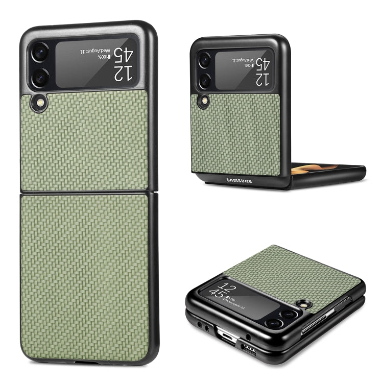 Custodia protettiva per PC sottile con motivo incrociato, For Samsung Galaxy Z Flip3 5G, For Samsung Galaxy Z Fold3 5G