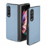 Custodia protettiva per PC sottile con motivo incrociato, For Samsung Galaxy Z Flip3 5G, For Samsung Galaxy Z Fold3 5G