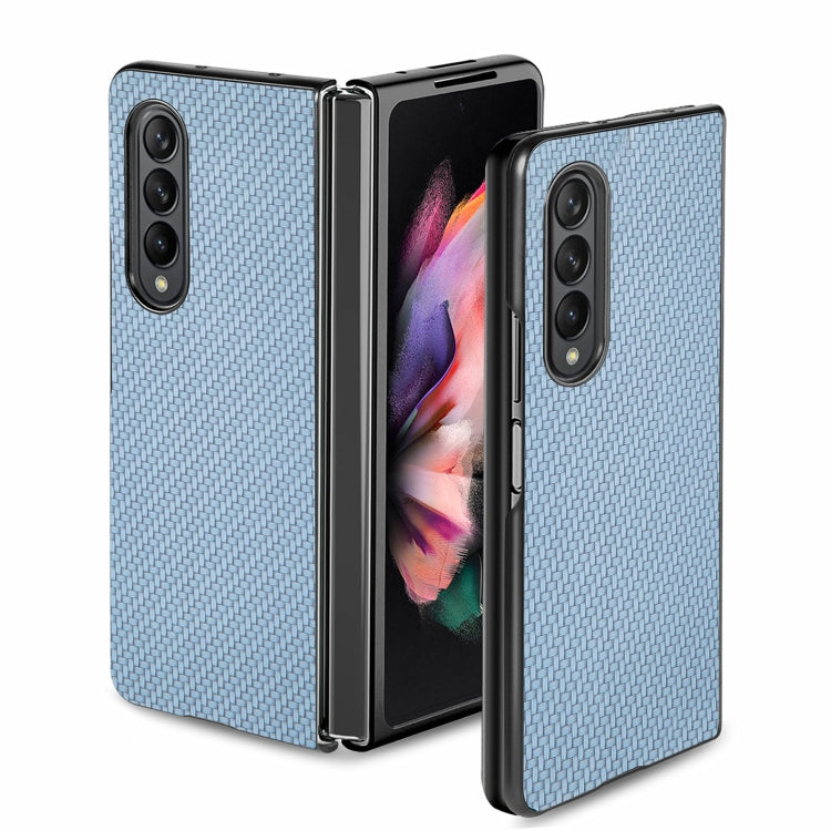 Custodia protettiva per PC sottile con motivo incrociato, For Samsung Galaxy Z Flip3 5G, For Samsung Galaxy Z Fold3 5G